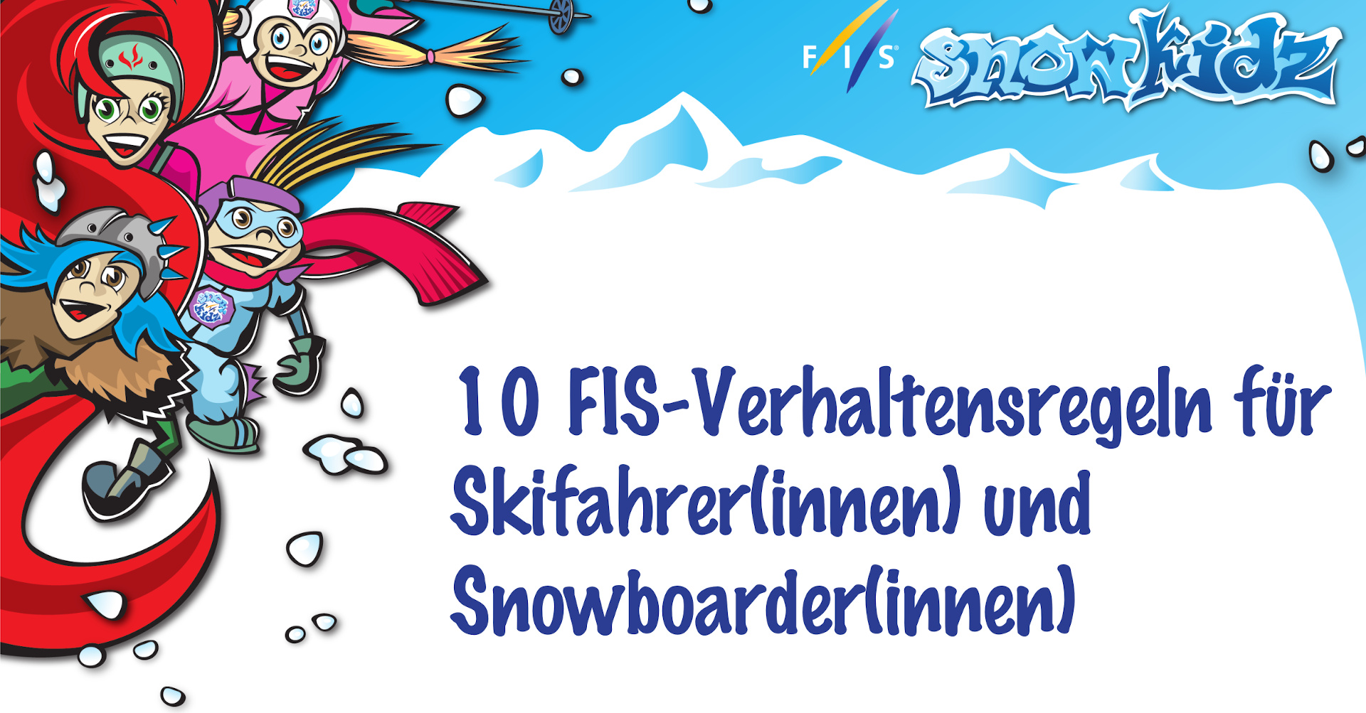 FIS Pistenregeln Überbau